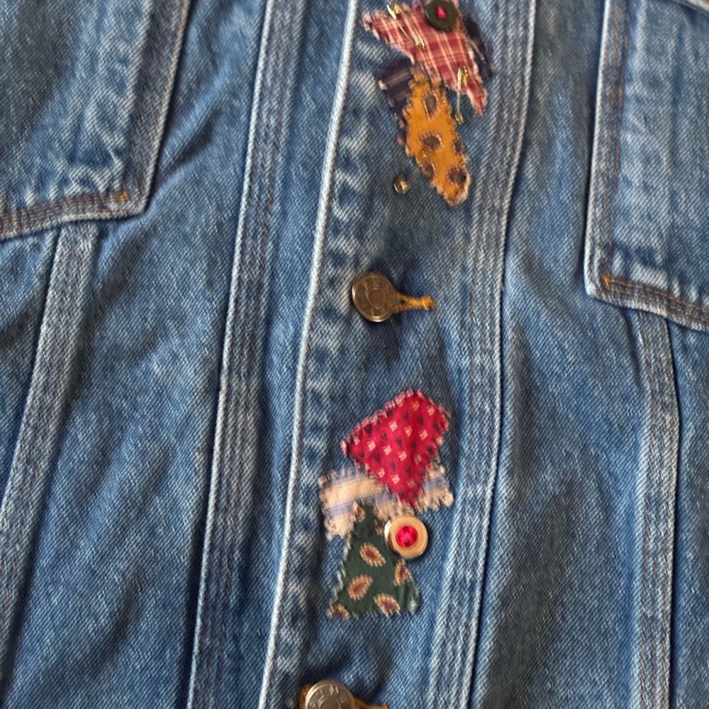 Vintage‎ SunBelt Embroidered Denim Jacket - Picture 5 of 9
